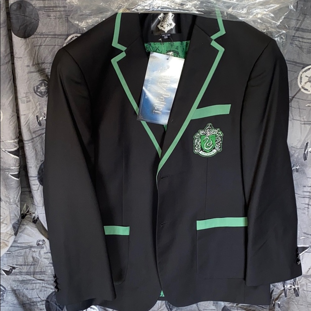 HOGWARTS SLYTHERIN HOUSE BLAZER NWT SZ XXL